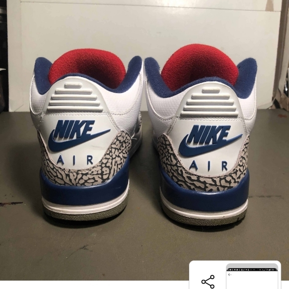 Jordan 3 True blue - Picture 3 of 5
